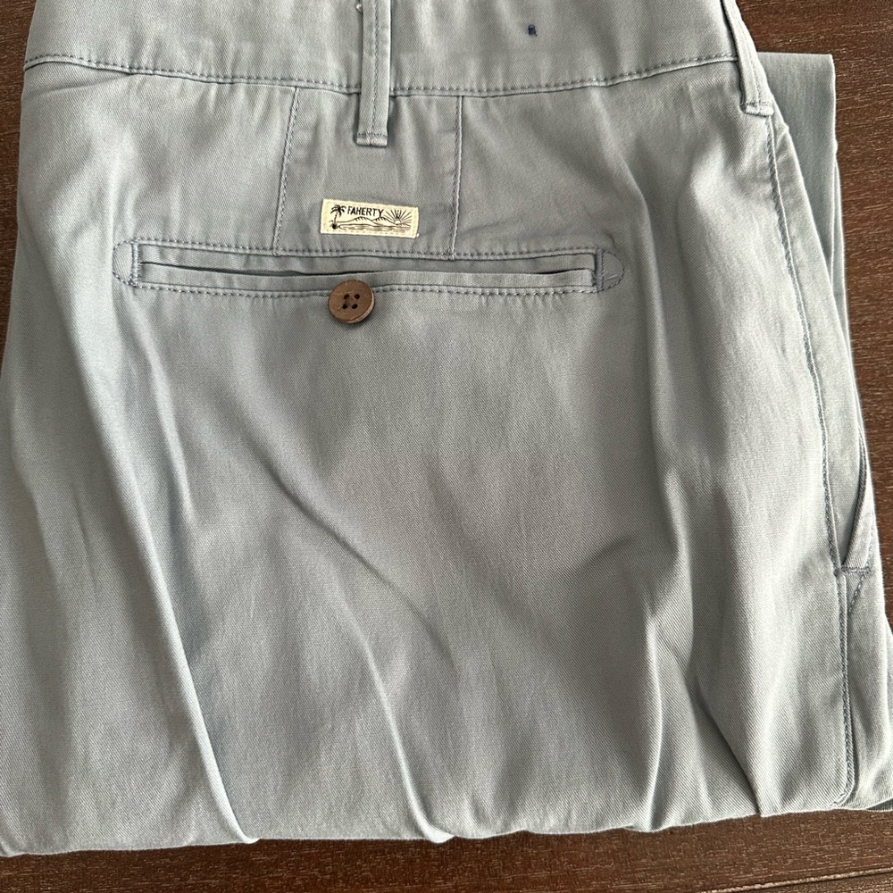 Faherty Slate Gray Chinos
